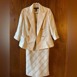 Ralph Lauren Black Label Linen Wool Dress w Blazer